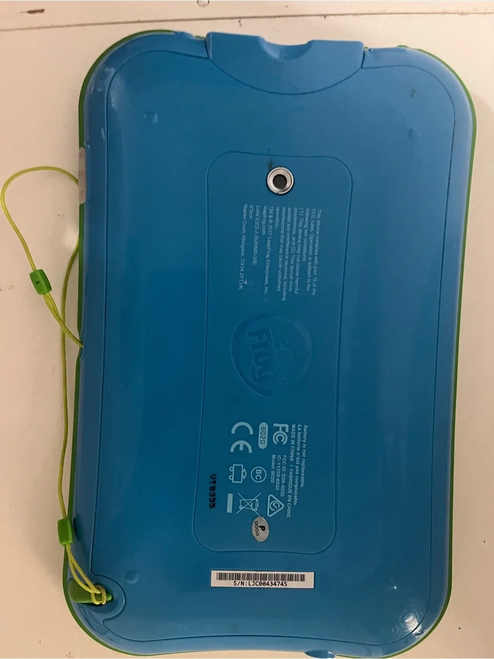 LeapPad Ultimate Kids Tablet - White & Green TESTED/WORKS